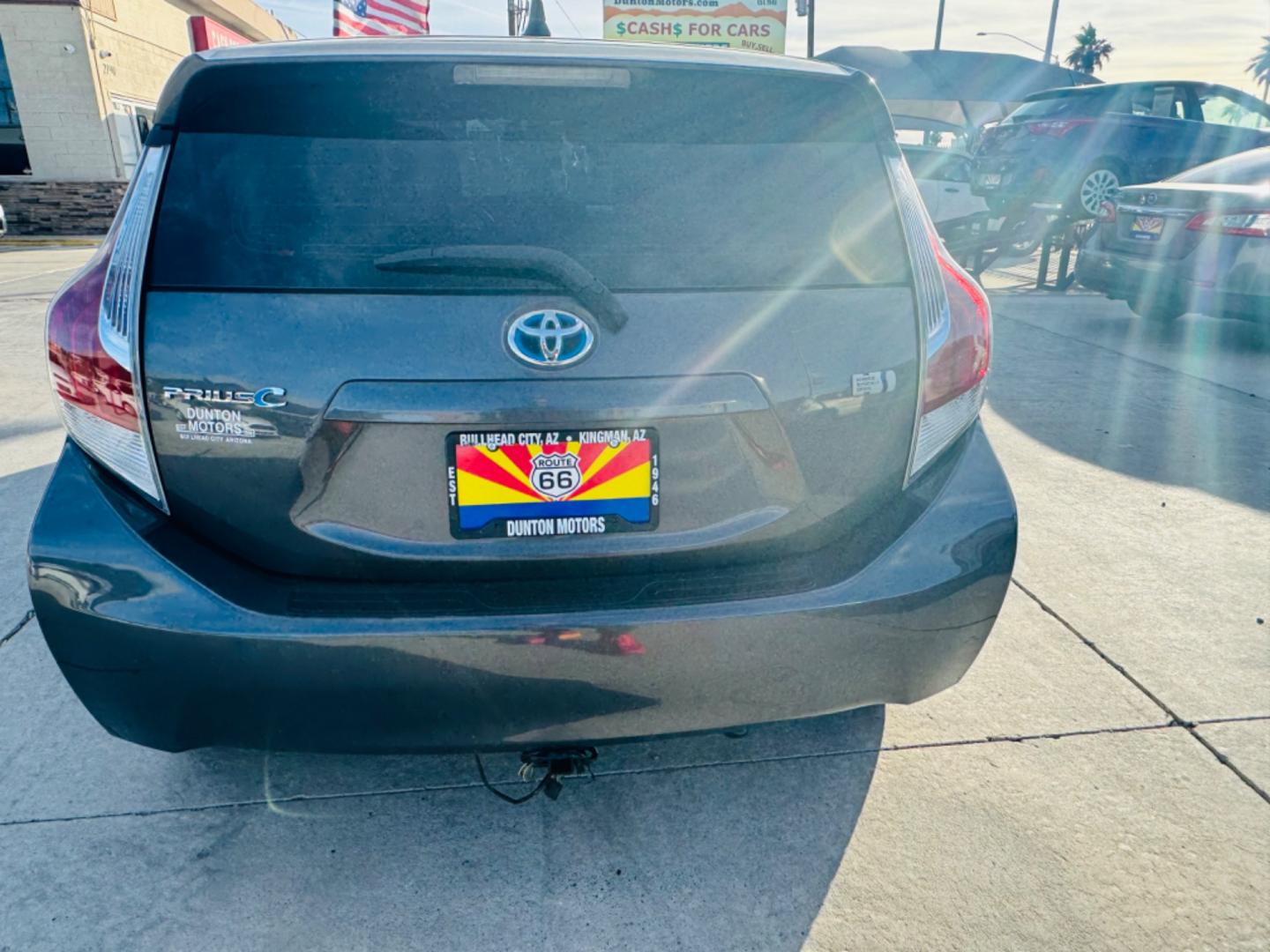 2015 Charcoal Toyota Prius c (JTDKDTB30F1) , located at 2190 Hwy 95, Bullhead City, AZ, 86442, (928) 704-0060, 0.000000, 0.000000 - 2015 Toyota Prius 4. automatic leather loaded. 4 door. up to 52 MPG. great little gas saver .90642 miles. *1 owner. - Photo#2